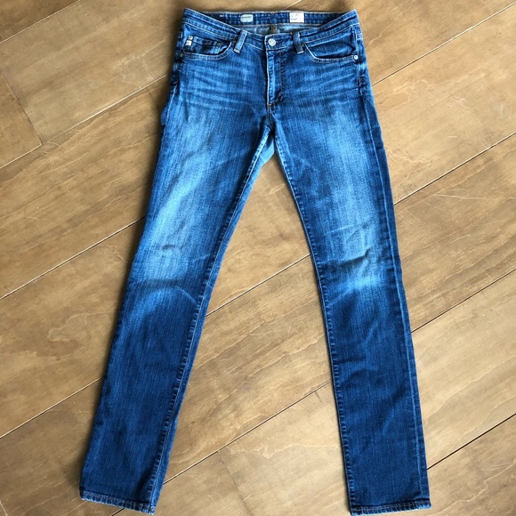 AG Skinny Straight Jeans - Picture 1 of 7